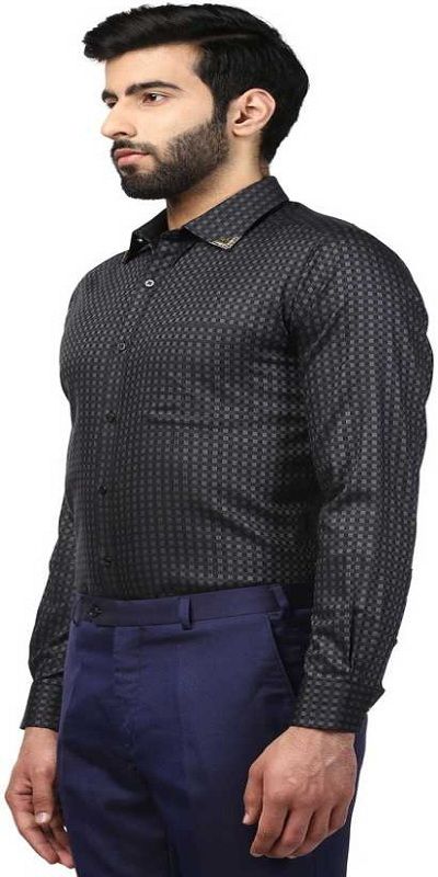 Men Checkered Formal Shirt
